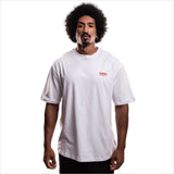 Camiseta T-shirt Oversized Conforto Beast Mode B Hero Branco