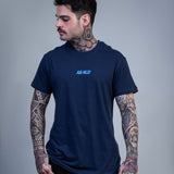 Camiseta T-Shirt Conforto Beast Mode Arnld Austria Azul