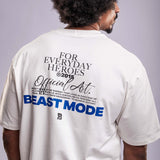 Camiseta T-Shirt Oversized Conforto Beast Mode Official Off-