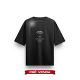 Camiseta T-Shirt Oversized Conforto Beast Mode Collab Space Today Eclipse Preta